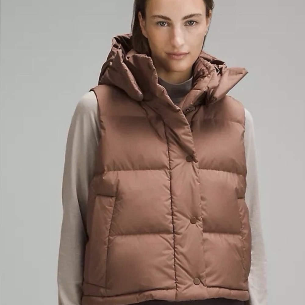 Lululemon Wunder Puff Down fill Brownish Puffer Vest